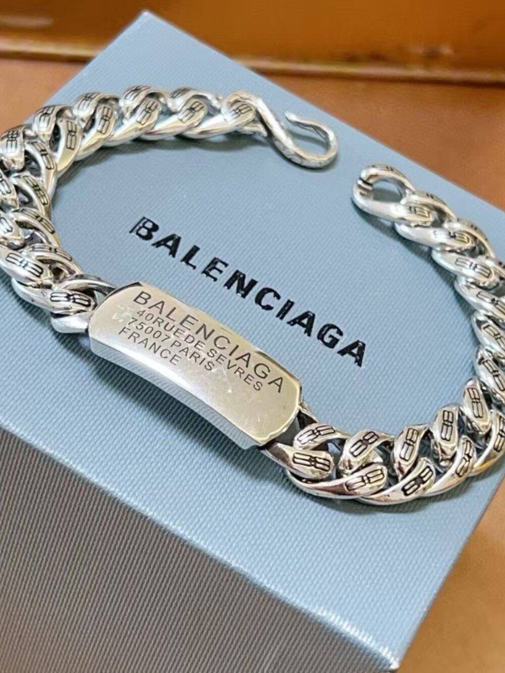 Balenciaga Silver Bracelet